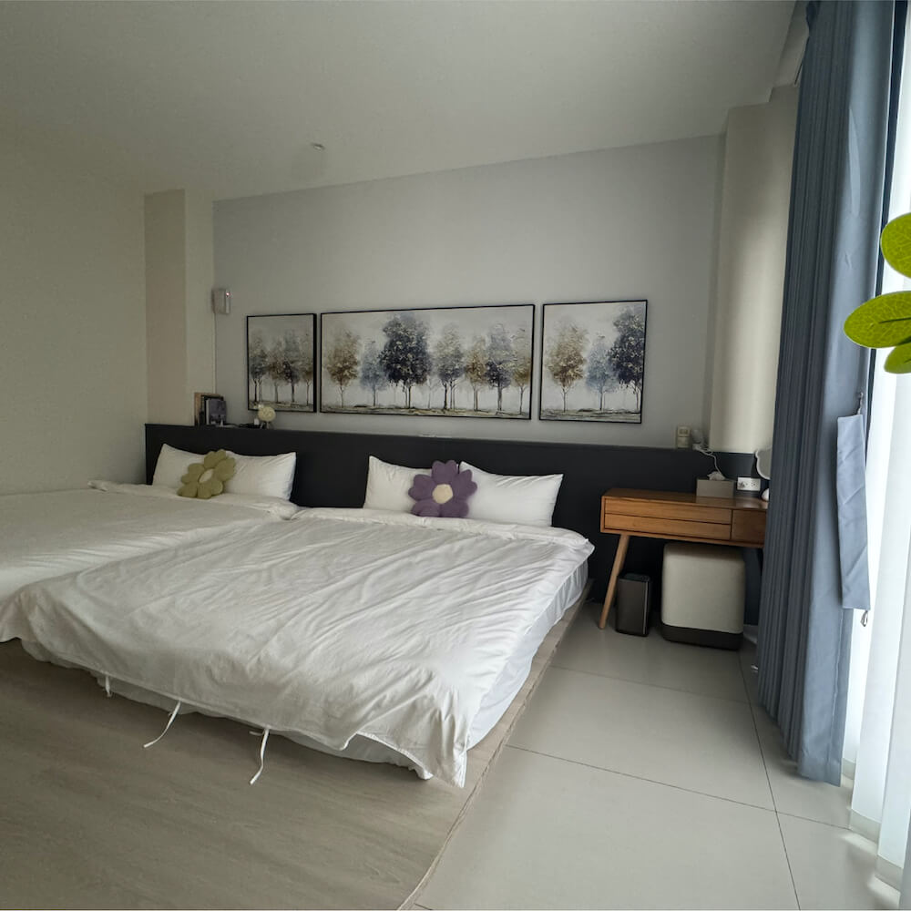 宜蘭咚沐民宿 Don’t move 沐浴備品是使用 Sunlife 晨居的 Skin + Soda 的飯店民宿沐浴用品系列