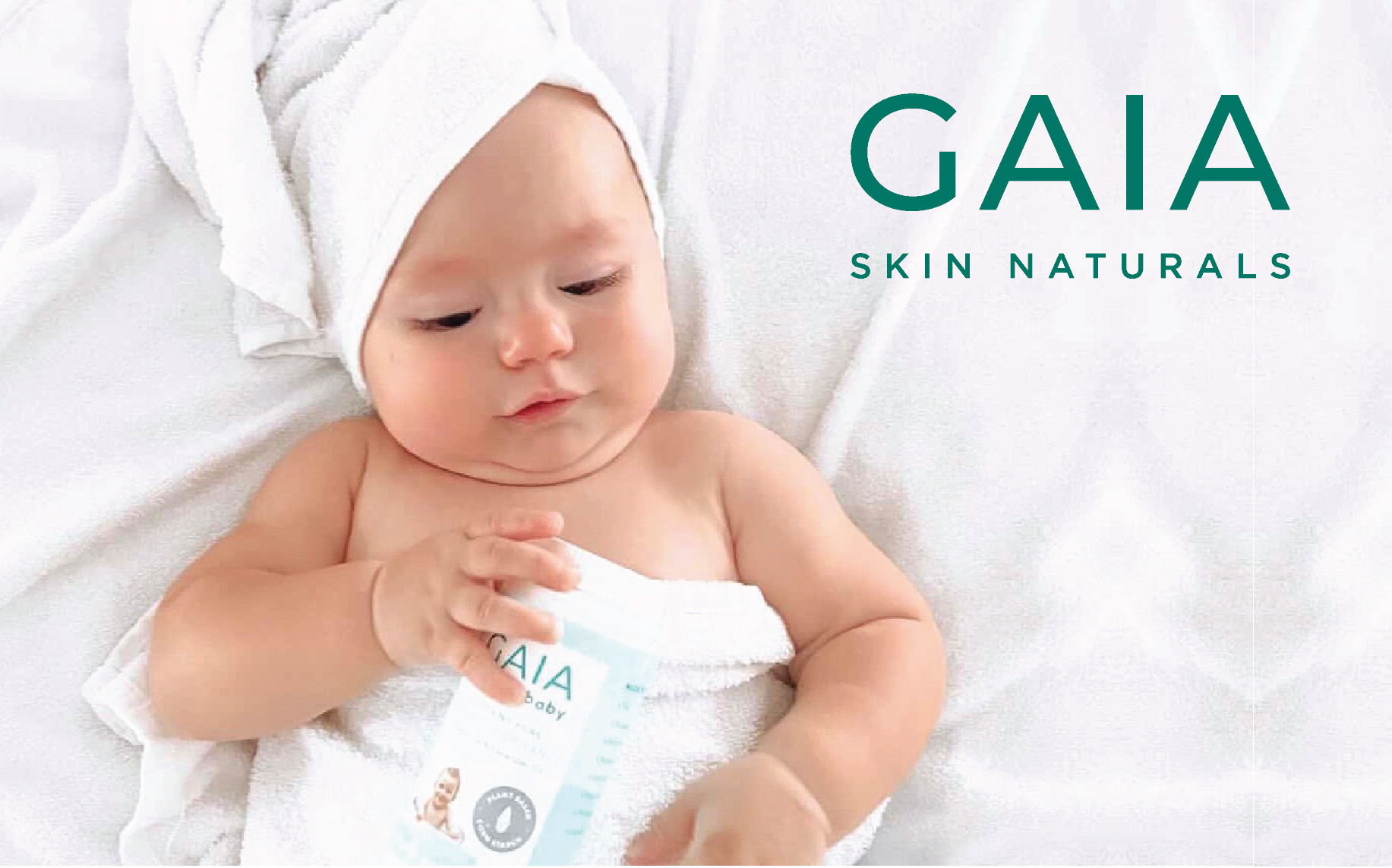 GAIA baby skincare hotel amenities
