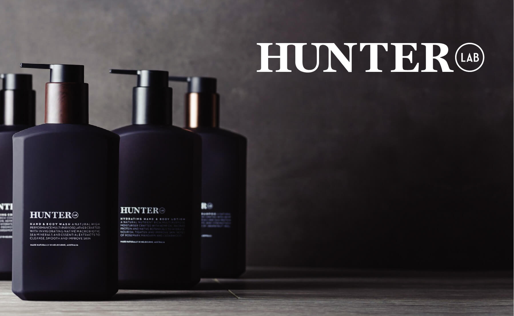 澳洲品牌Hunter Lab飯店沐浴備品